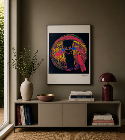 Andy Warhol Plains Indian Shield Lithographie Bögen 300 g/m² 42 x 59 cm
