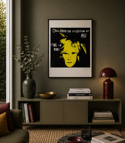 Andy Warhol Selbstporträt Lithographie Arches 300 g/m² 42 x 59 cm