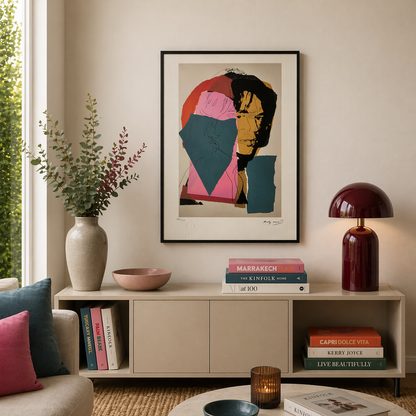 Andy Warhol Mick Jagger (FS II.139, 1975) Lithographie Arches 300 g/m² 42 x 59 cm