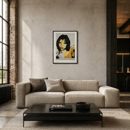 Andy Warhol Mick Jagger (FS II.141, 1975) Lithographie Arches 300 g/m² 42 x 59 cm