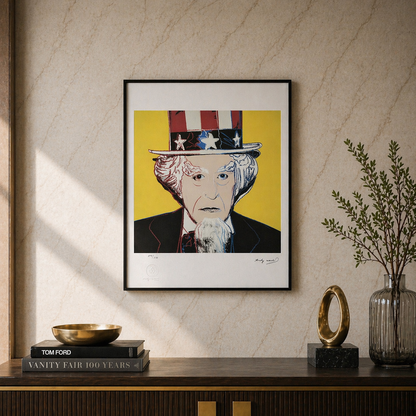 Andy Warhol Uncle Sam Lithographie Arches 300gsm 42x59 cm