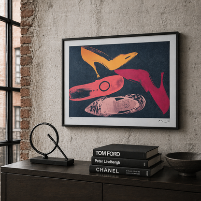 Andy Warhol Shoes Lithographie Arches 300gsm 42x59 cm