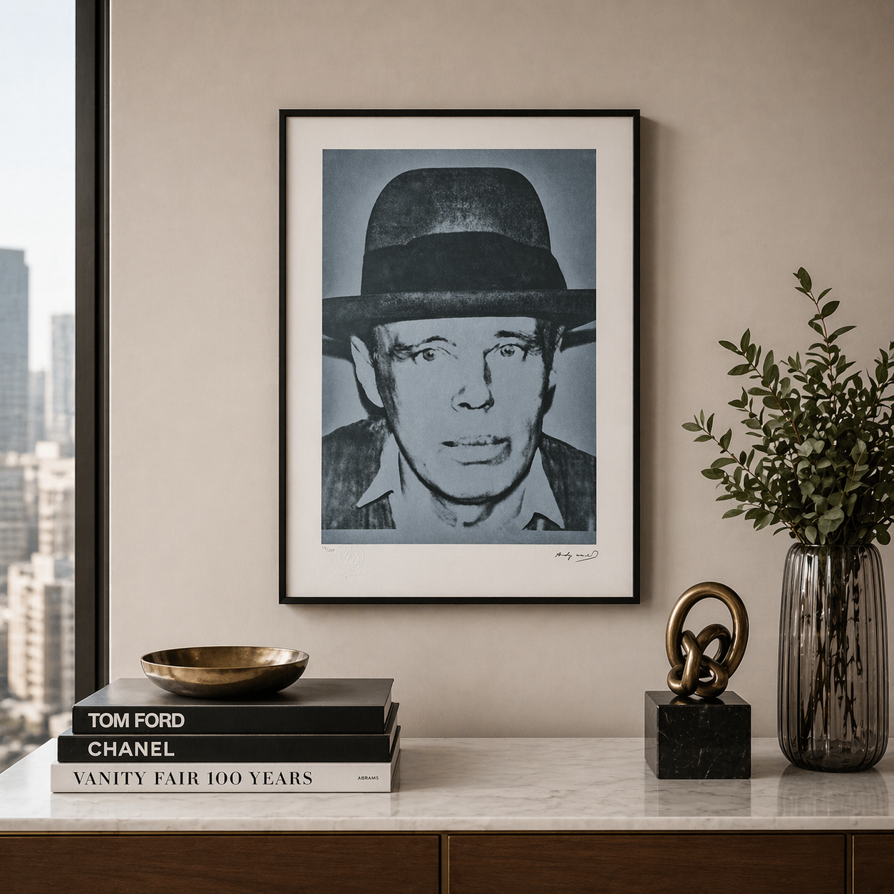 Andy Warhol Joseph Beuys Lithographie Arches 300gsm 42x59 cm