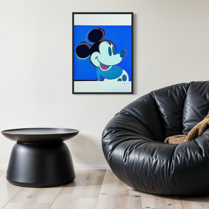 Andy Warhol Mickey Mouse (Blau) Lithografie Bögen 300 g/m² 42 x 59 cm