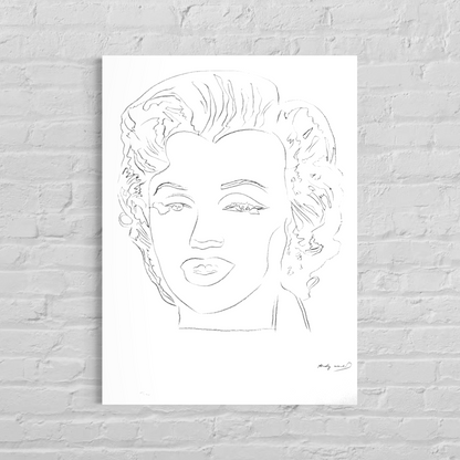 Andy Warhol Marilyn Monroe Lithographie Arches 300gsm 42x59 cm