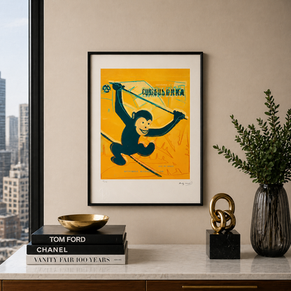 Andy Warhol Monkey Lithographie Arches 300gsm 42x59 cm