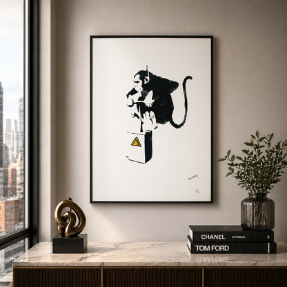 Banksy Detonate Lithographie Arches 300gsm 42x59 cm