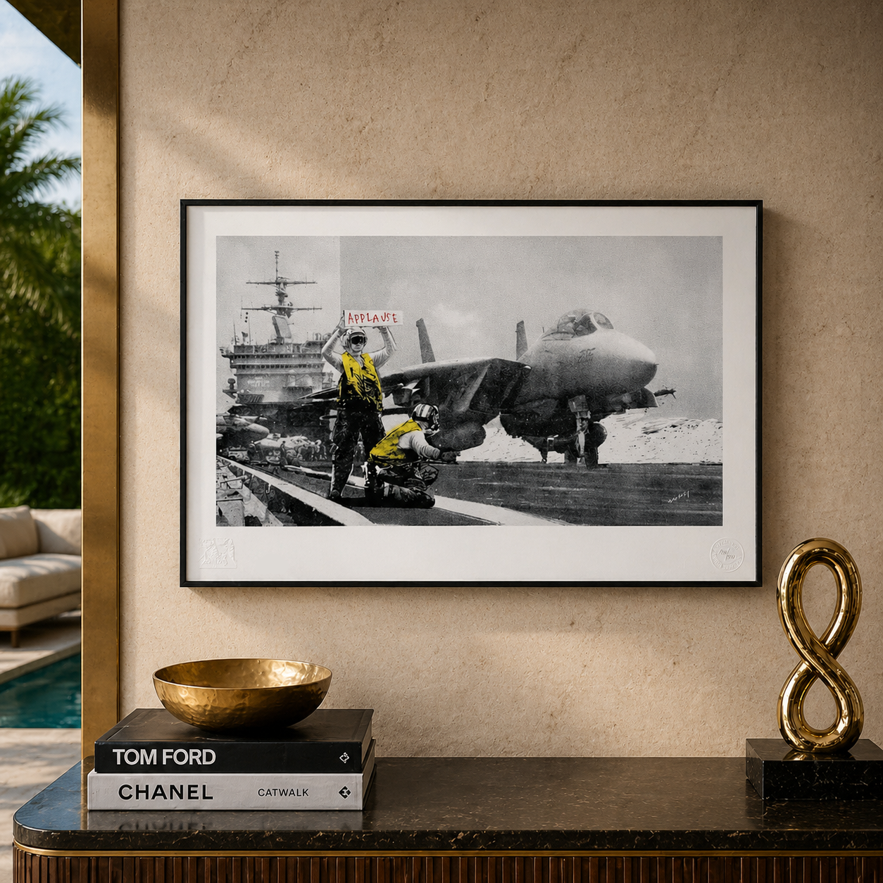 Banksy Applause Lithographie Arches 300gsm 42x59 cm