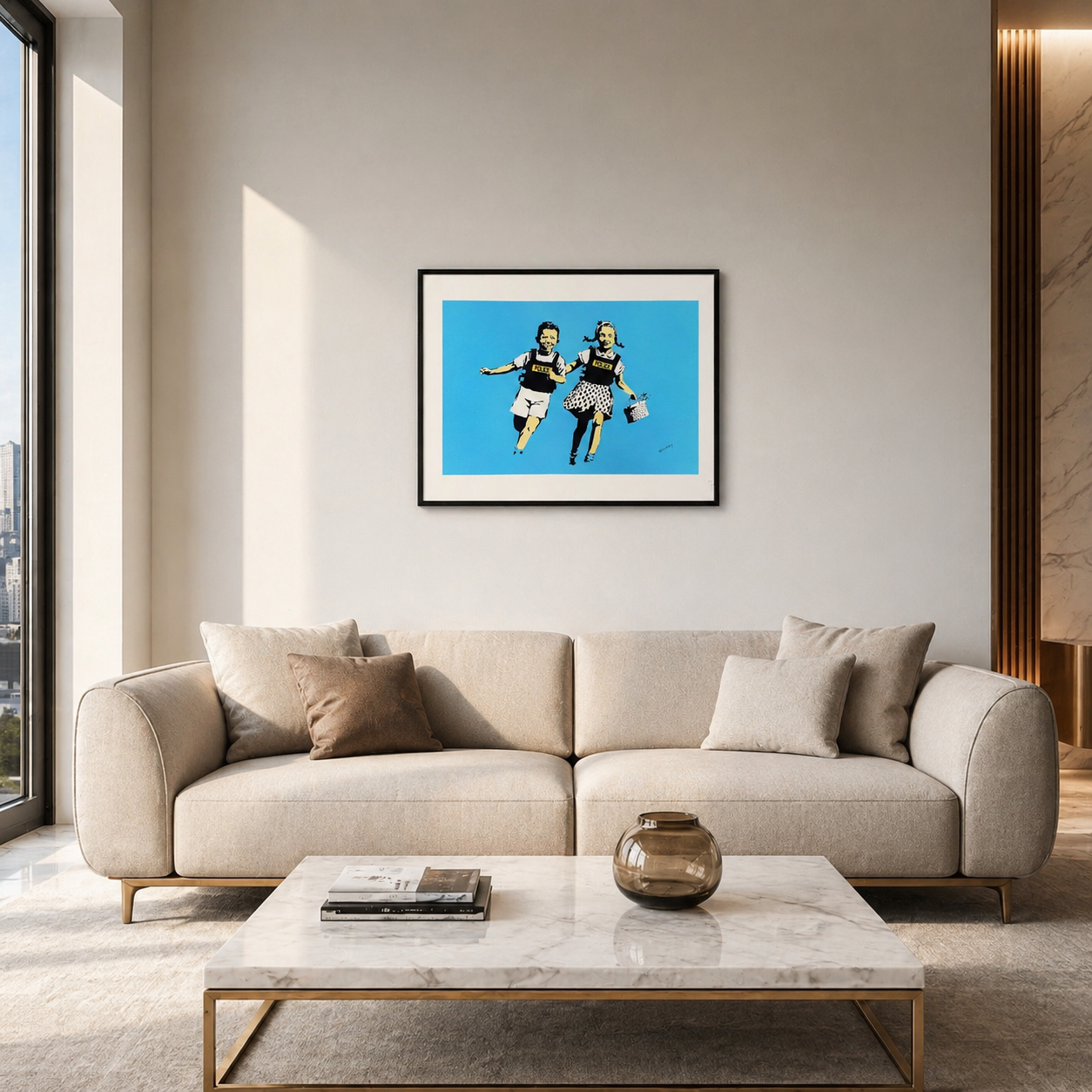 Banksy Police Lithografie-Bögen für Kinder, 300 g/m², 42 x 59 cm