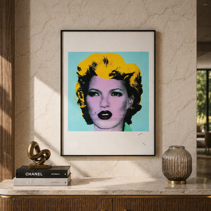 Banksy Kate Moss Lithographie Arches 300gsm 42x59 cm