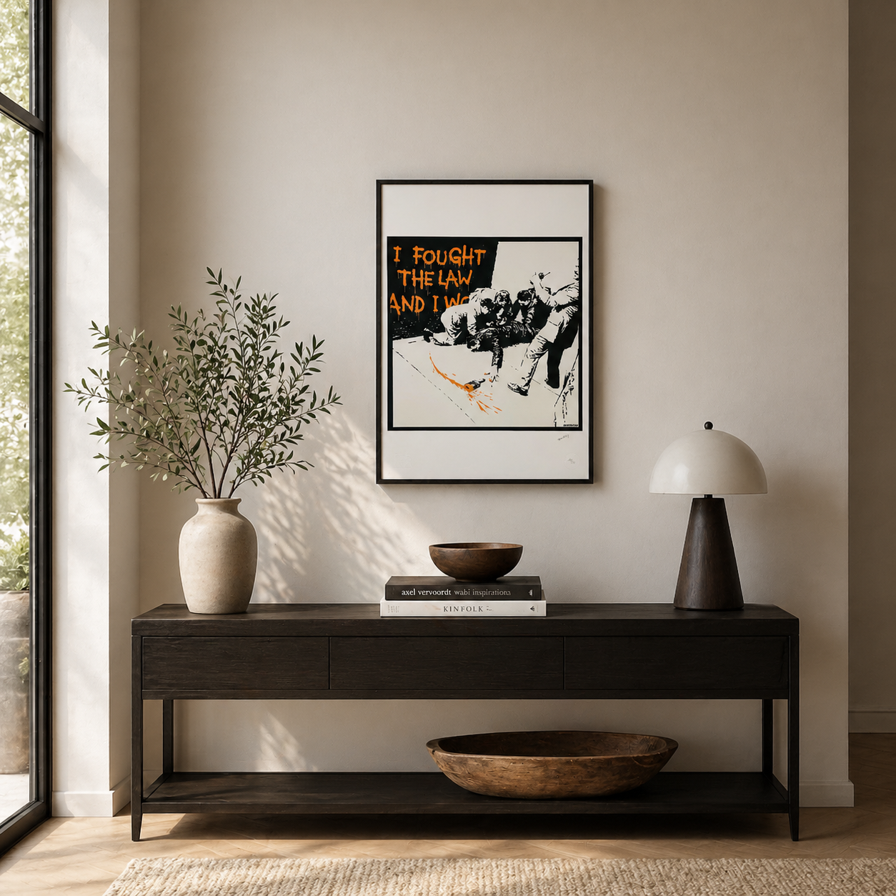 Banksy HMV Lithographie Bögen 300 g/m² 42 x 59 cm