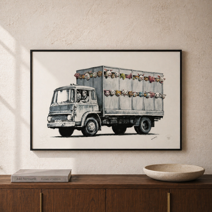 Banksy Sirens of the Lambs Lithographie Arches 300 g/m² 42 x 59 cm
