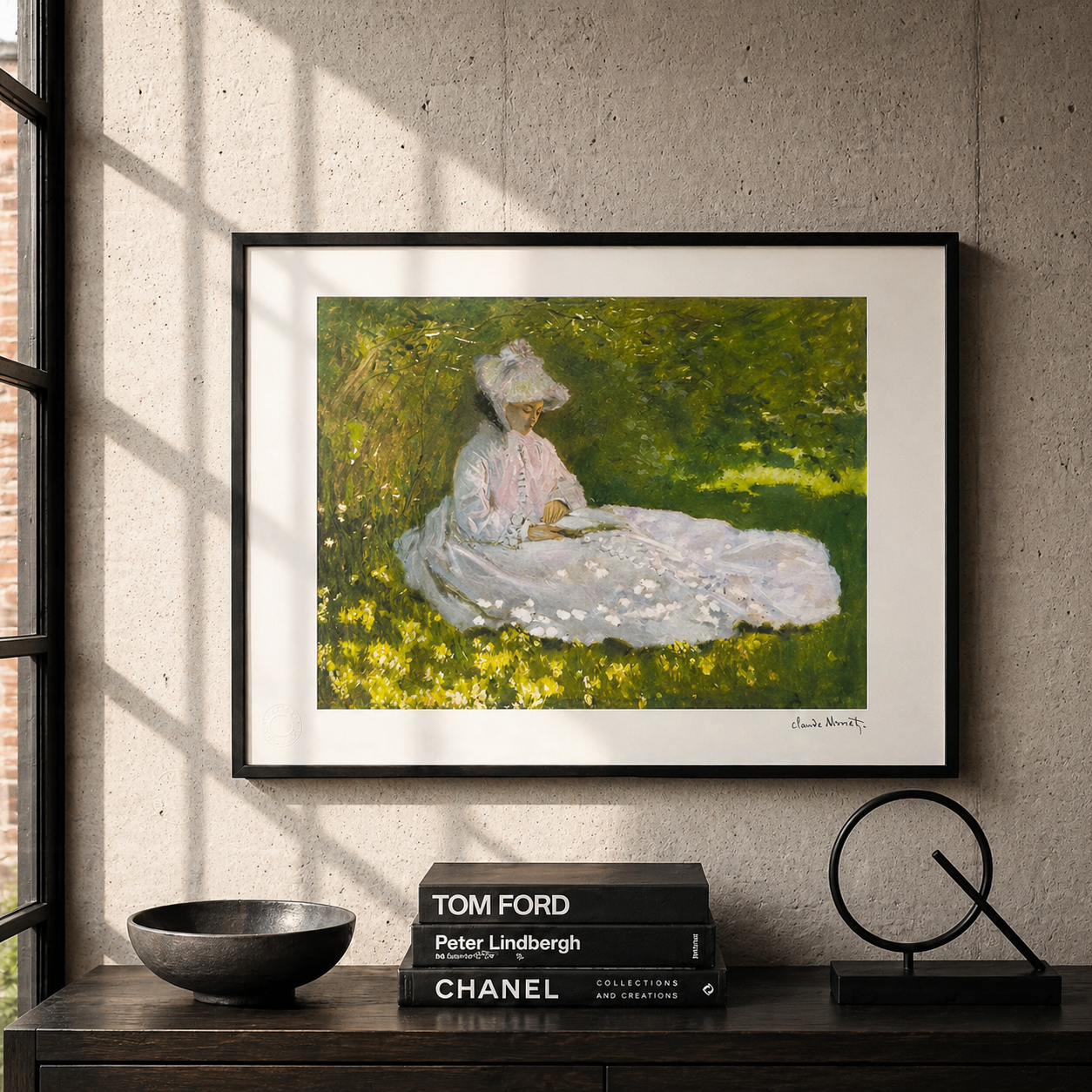 Claude Monet Time of Spring Lithographie Bögen 300 g/m² 42 x 59 cm