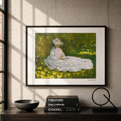 Claude Monet Time of Spring Lithographie Bögen 300 g/m² 42 x 59 cm