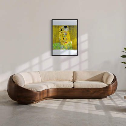 Gustav Klimt Mann und Frau Der Kuss Lithographie Arches 300 g/m² 42 x 59 cm