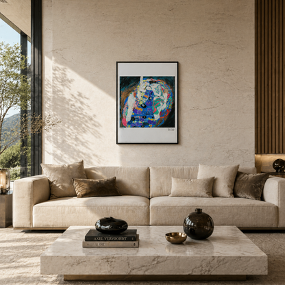 Gustav Klimt Die junge Jungfrau Lithographie Bögen 300 g/m² 42 x 59 cm