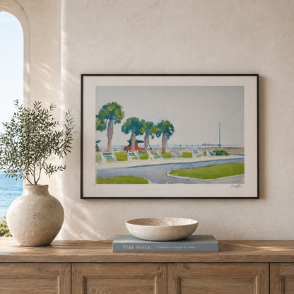Edward Hopper The Battery, Charleston Lithographie Arches 300 g/m² 42 x 59 cm