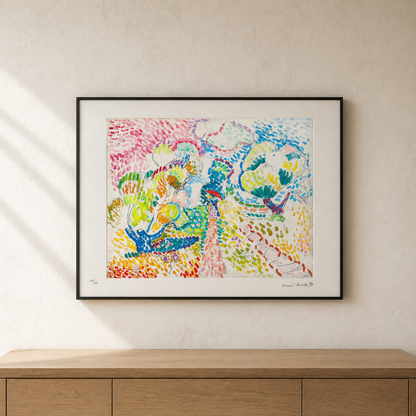Henri Matisse Olivenbäume in Collioure Lithographie auf Bögen 300 g/m² 42 x 59 cm