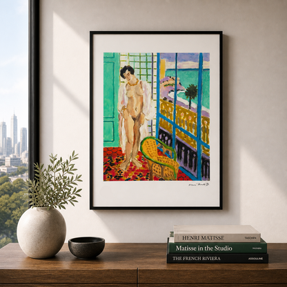 Henri Matisse Akt am Fenster Lithographie auf Arches 300 g/m² Papier 42 x 59 cm