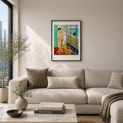 Henri Matisse Akt am Fenster Lithographie auf Arches 300 g/m² Papier 42 x 59 cm