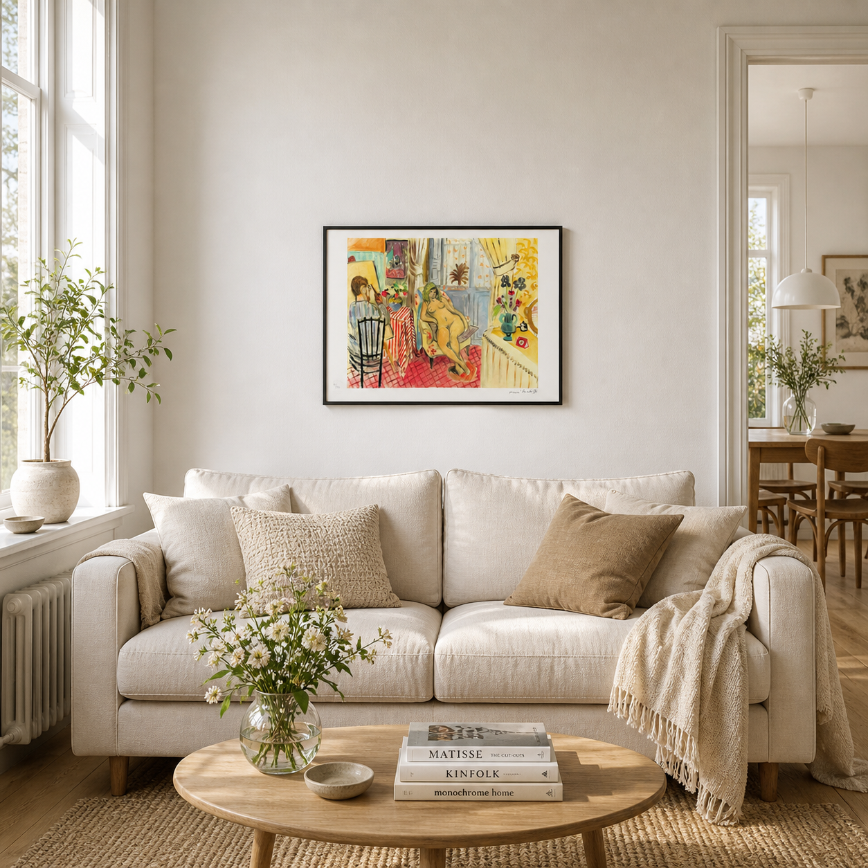 Henri Matisse Der Künstler und das Aktmodell Lithographie auf Arches 300 g/m² 42 x 59 cm