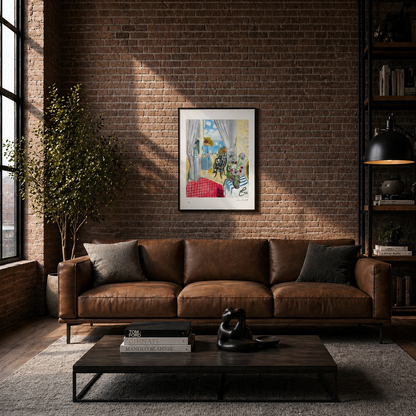 Henri Matisse Die Segelregatten von Nizza Lithographie auf Arches 300 g/m² 42 x 59 cm
