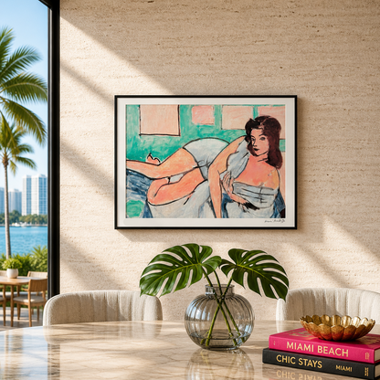 Henri Matisse Akt im Bademantel Lithographie auf Arches 300 g/m² 42 x 59 cm