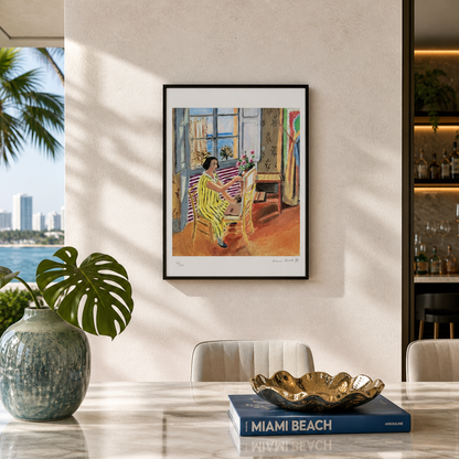 Henri Matisse Die Morgensitzung Lithographie auf Arches 300 g/m²-Papier 42 x 59 cm