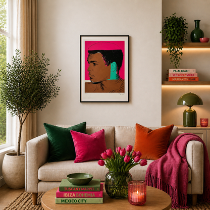 Andy Warhol Muhammad Ali (F. & S. II.179) Lithographie Arches 300gsm 42x59 cm