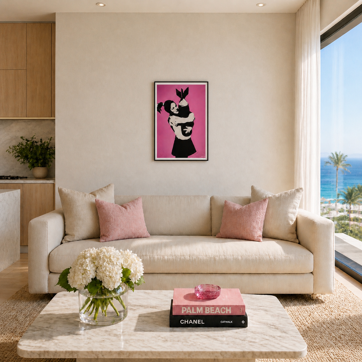 BANKSY Bomb Lover Lithographie Bögen 300 g/m² 42 x 59 cm