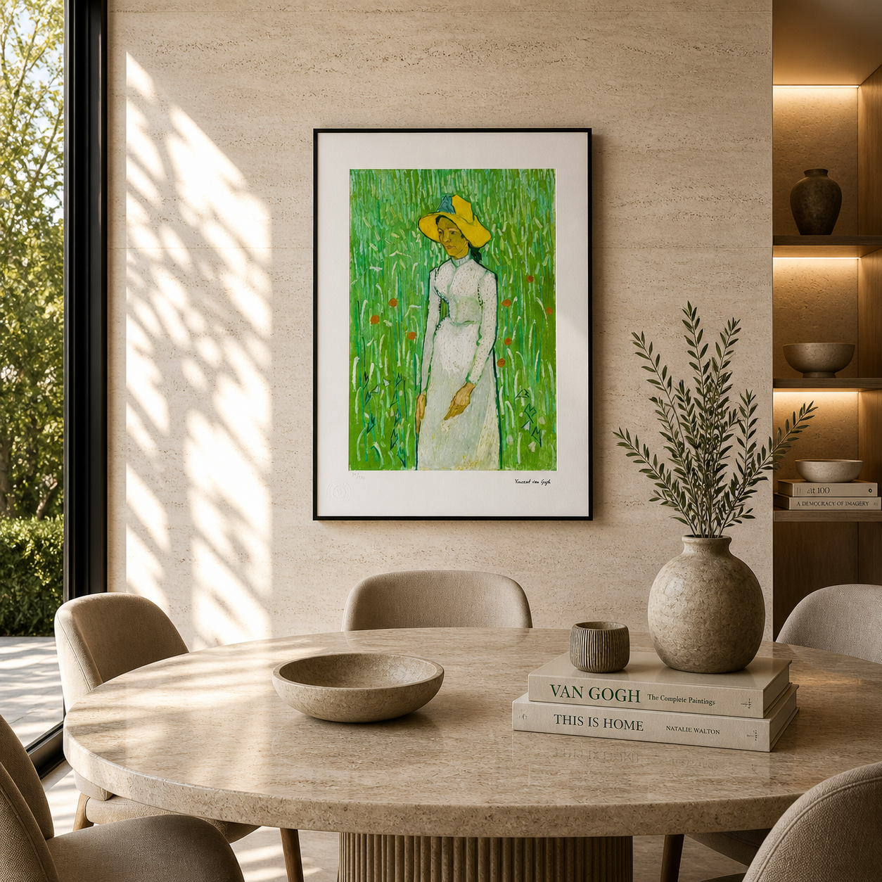 Vincent van Gogh – „Mädchen in Weiß“ – Limitierte und nummerierte Auflage