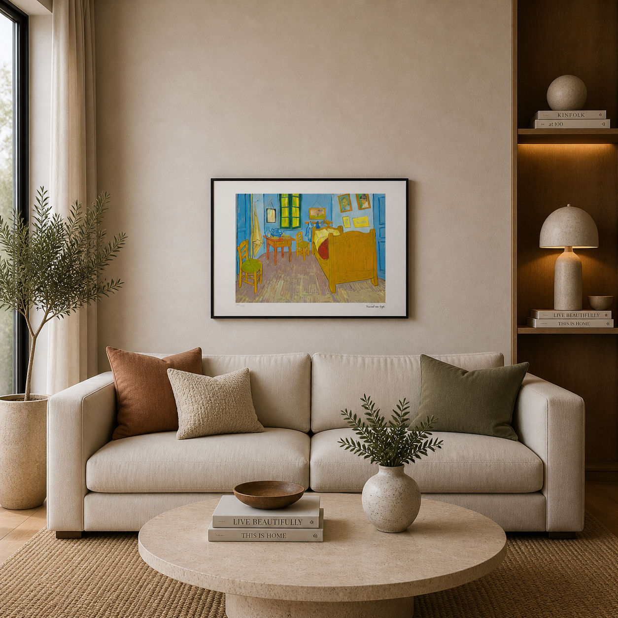 Vincent van Gogh – „Das Schlafzimmer“ – Limitierte und nummerierte Auflage