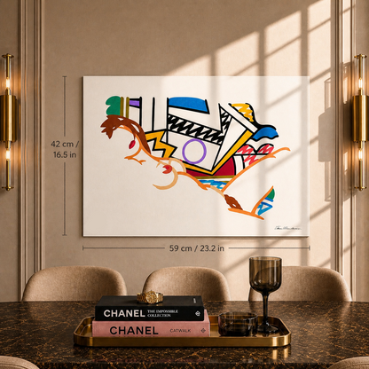 Tom Wesselmann Monica Nude with Lichtenstein Lithographie Arches 300 g/m² 42 x 59 cm