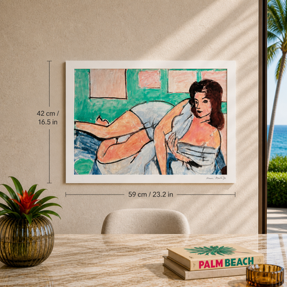 Henri Matisse Akt im Bademantel Lithographie auf Arches 300 g/m² 42 x 59 cm