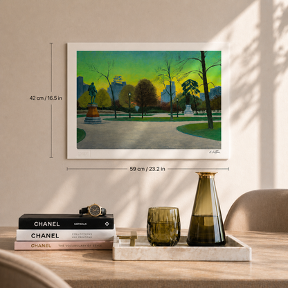 Edward Hopper Shakespeare at Dusk Lithographie Arches 300 g/m² 42 x 59 cm