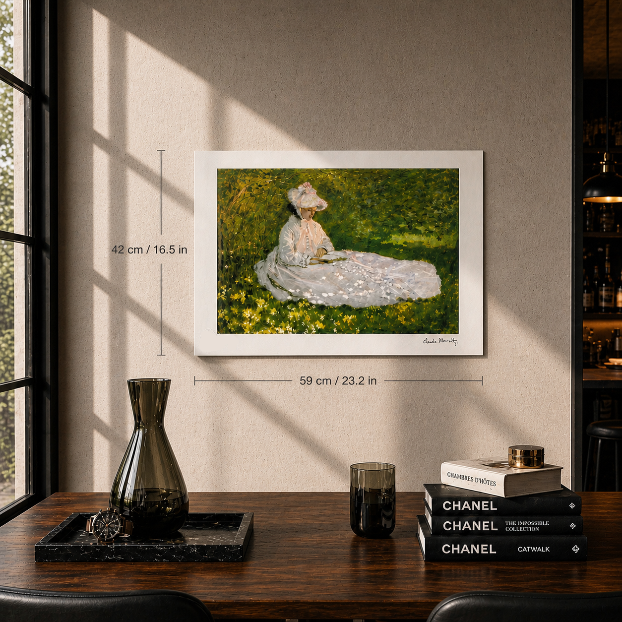 Claude Monet Time of Spring Lithographie Bögen 300 g/m² 42 x 59 cm