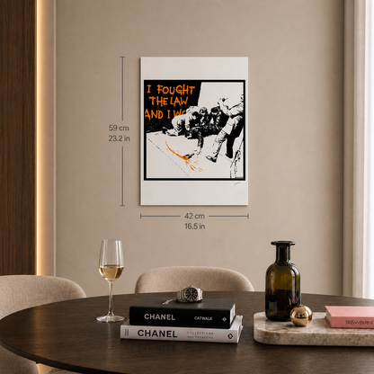 Banksy HMV Lithographie Bögen 300 g/m² 42 x 59 cm