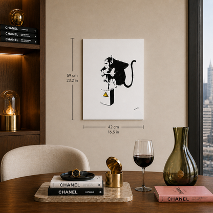 Banksy Detonate Lithographie Arches 300gsm 42x59 cm