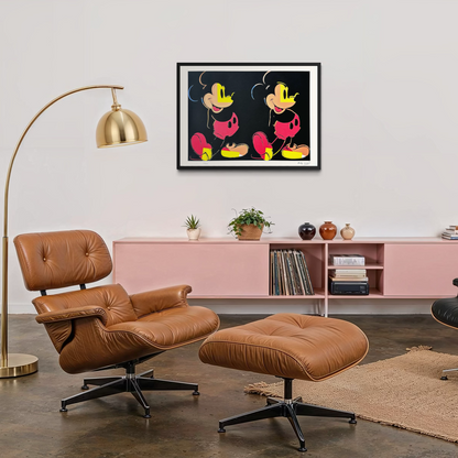Andy Warhol Double Mickey mehrfarbige Lithografie-Bögen, 300 g/m², 42 x 59 cm