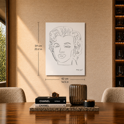 Andy Warhol Marilyn Monroe Lithographie Arches 300gsm 42x59 cm