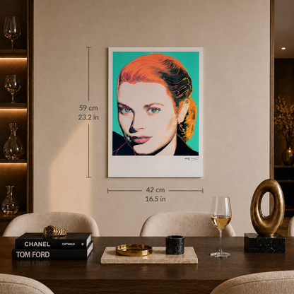 Andy Warhol Grace Kelly Lithographie Arches 300gsm 42x59 cm