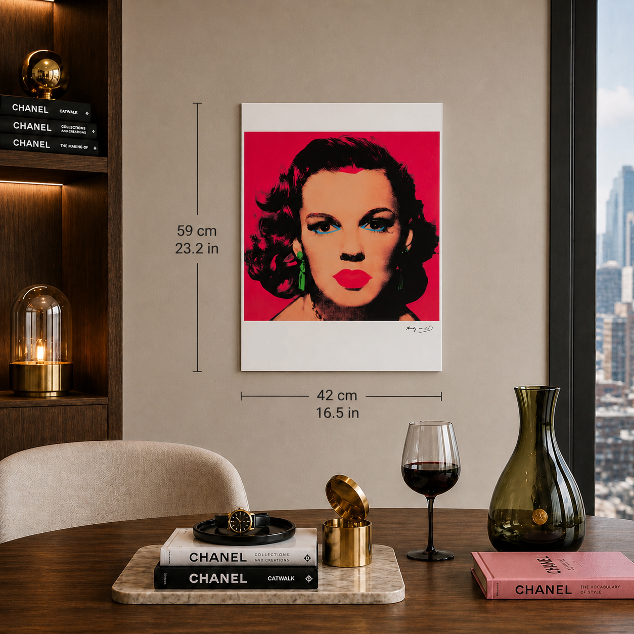 Andy Warhol Judy Garland Lithographie Arches 300gsm 42x59 cm