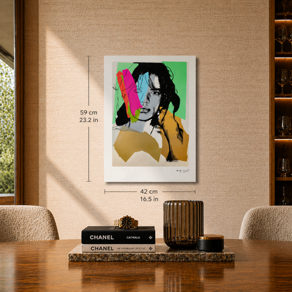 Andy Warhol Mick Jagger (FS II.140, 1975) Lithographie Arches 300 g/m² 42 x 59 cm