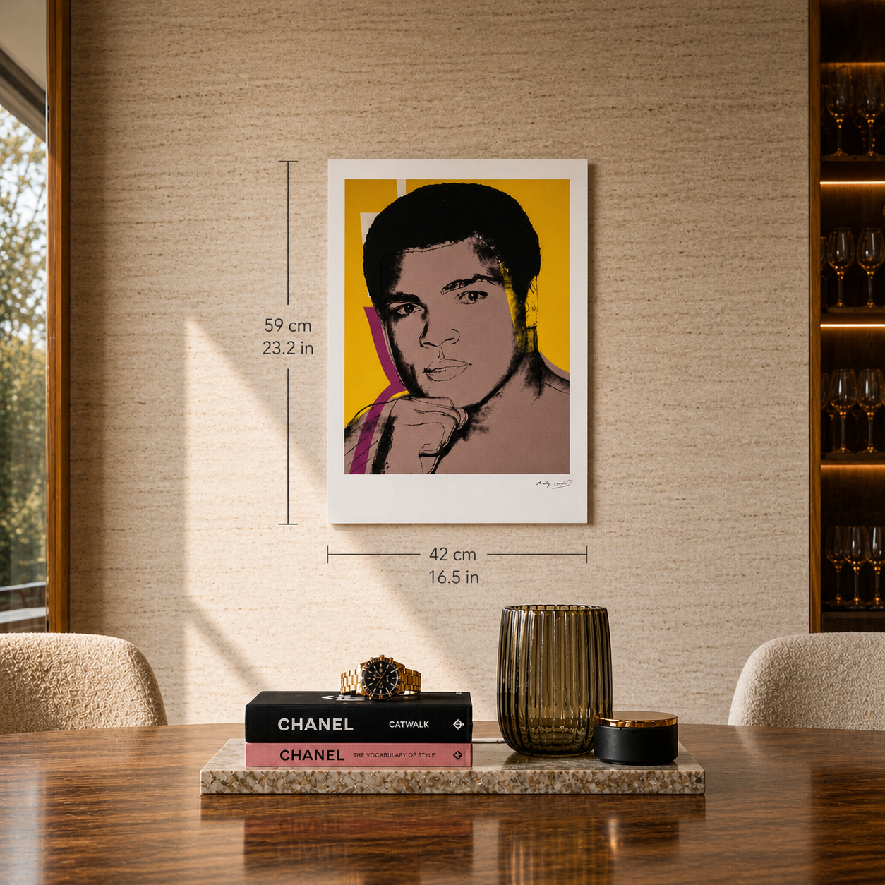 Andy Warhol Muhammad Ali (F. & S. II.182) Lithographie Arches 300gsm 42x59 cm