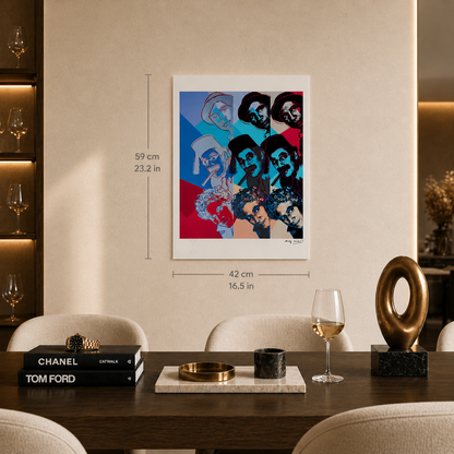 Andy Warhol The Marx Brothers Lithographie Arches 300 g/m² 42 x 59 cm