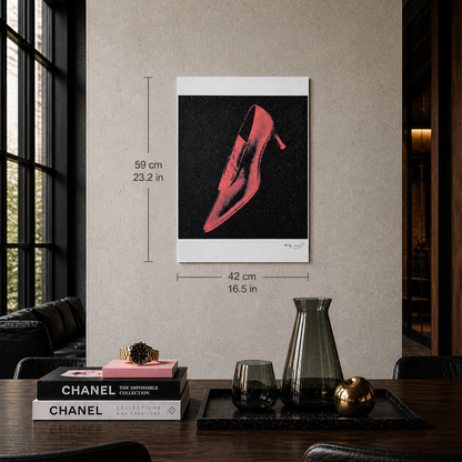 Andy Warhol Shoes Lithographie Arches 300gsm 42x59 cm