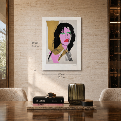 Andy Warhol Mick Jagger (FS II.143, 1975) Lithographie Arches 300 g/m² 42 x 59 cm