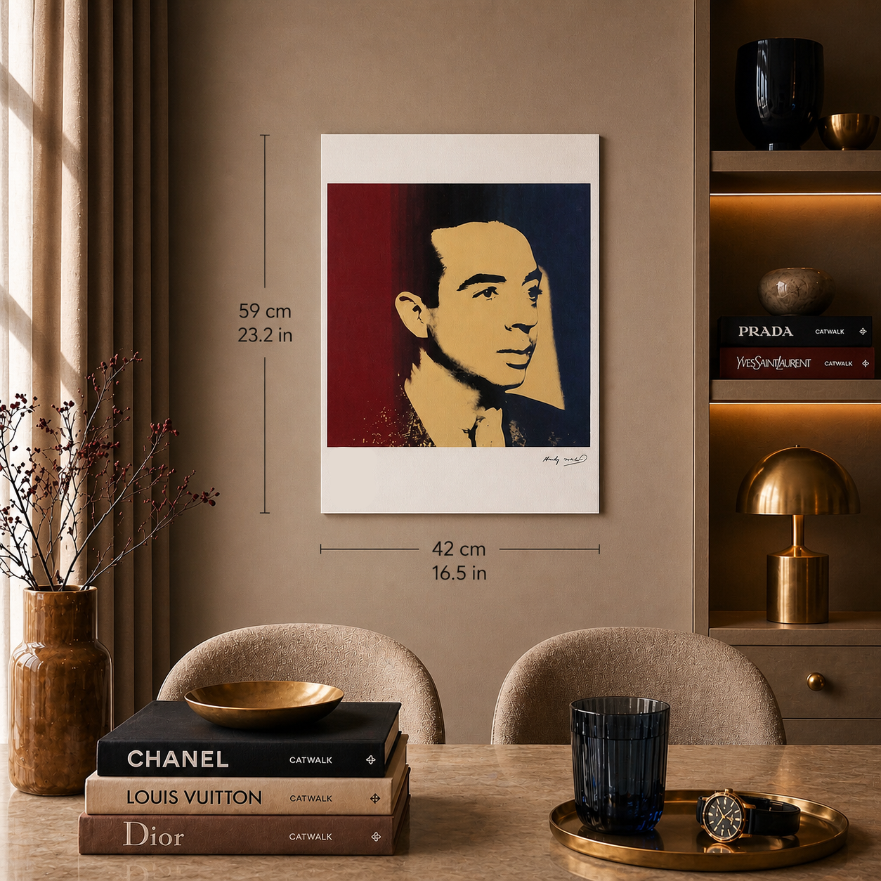 Andy Warhol Vincente Minnelli Lithographie Arches 300gsm 42x59 cm