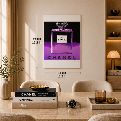 Andy Warhol Chanel Werbelithographie Arches 300 g/m² 42 x 59 cm