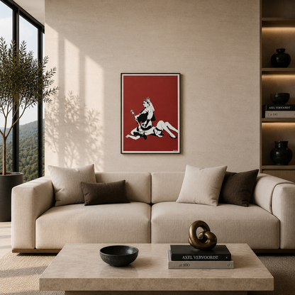 Banksy Queen Vic Lithographie Arches 300 g/m² 42 x 59 cm